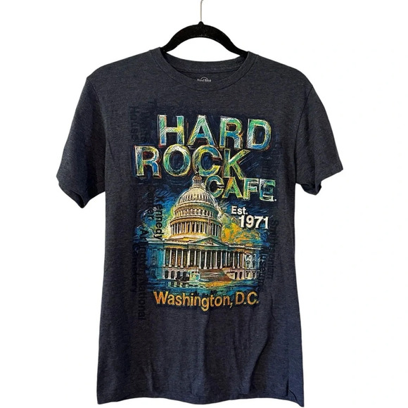 Hard Rock Cafe Limited Edition‎ Washington DC Tee Size Small Soft Short Sleeve - Picture 1 of 3